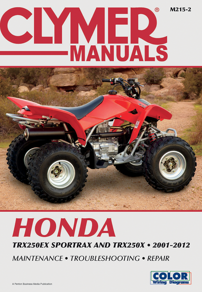 CLYMER Manual - Honda TRX250 EX M215-2