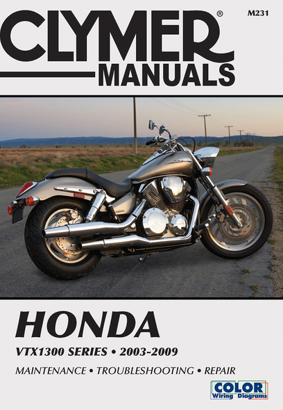 CLYMER Manual - Honda VTX1300 '03-'09 M231
