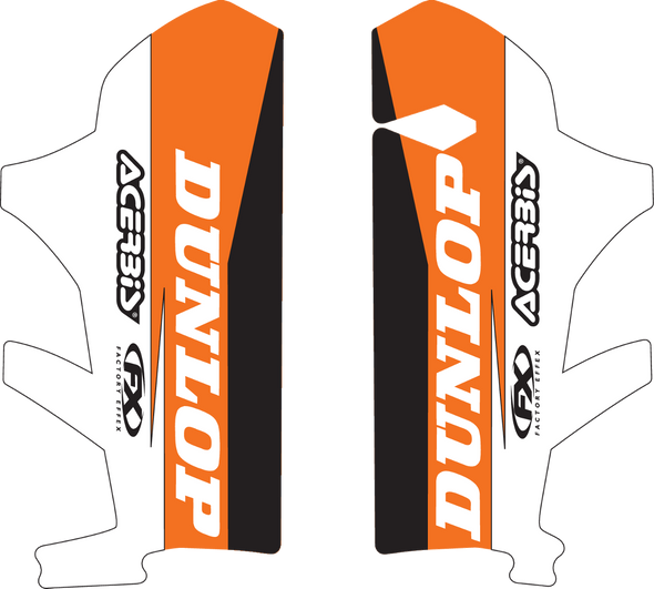 FACTORY EFFEX Fork Guard Graphic - KTM 17-40506