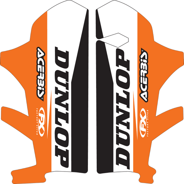 FACTORY EFFEX Fork Guard Graphic - KTM 17-40566