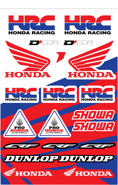 D'COR VISUALS HRC Decal Sheet 40-10-116