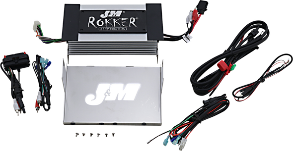 J & M 800w 4-Channel Amplifier - '06-'13 FLHX JAMP-800HC06SGP