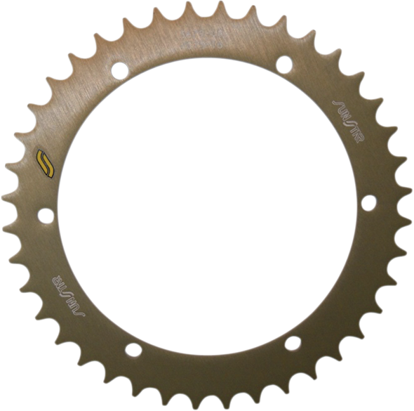 SUNSTAR SPROCKETS Rear Sprocket - 40-Tooth - Yamaha - Gold 5-367940