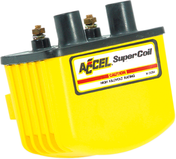 ACCEL Single-Fire Super Coil - Harley Davidson - Yellow 140408