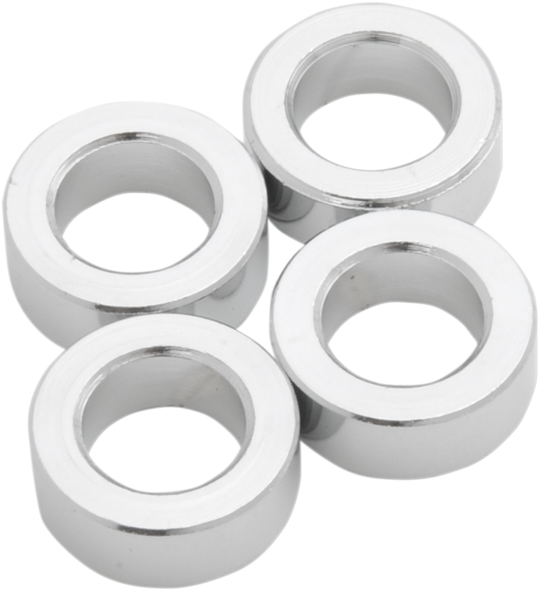 CHRIS PRODUCTS Chrome Turn Signal Spacers - 1/4" - 4 Pack 0531-4