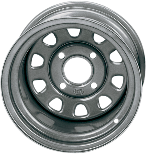 ITP Delta Steel Wheel - Front/Rear - Silver - 12x7 - 4/156 - 4+3 1225579032