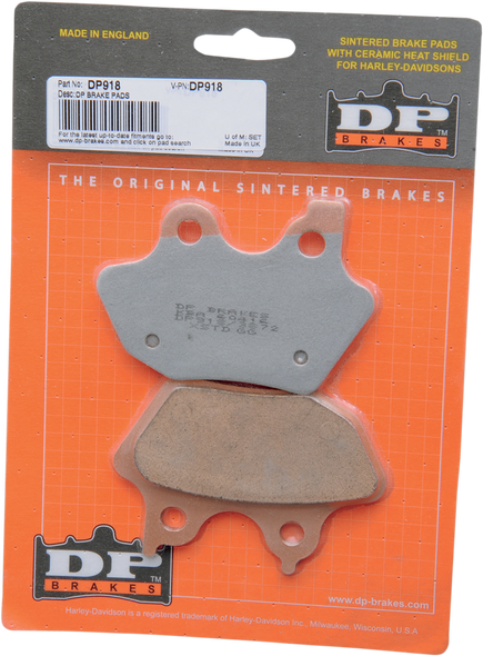 DP BRAKES Sintered Brake Pads - DP918 DP-918