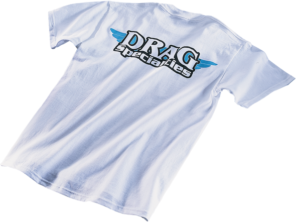 DRAG SPECIALTIES Drag Specialties T-Shirt - White - Large 111831