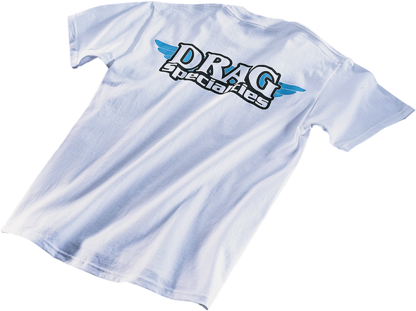 DRAG SPECIALTIES Drag Specialties T-Shirt - White - 2XL 111833