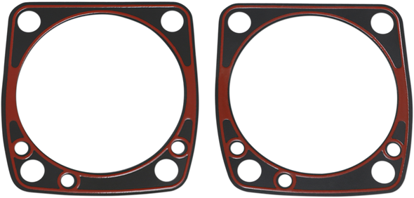 JAMES GASKET Metal Base Gasket with Silicone - Big Twin 16777-94