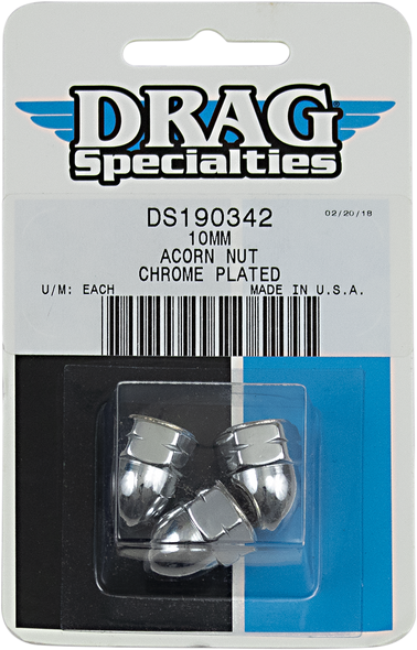 DRAG SPECIALTIES Acorn 10 Mm (3) MBP1210