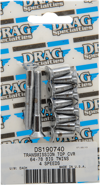 DRAG SPECIALTIES Socket Head Transmission Top FL59-79 MK156