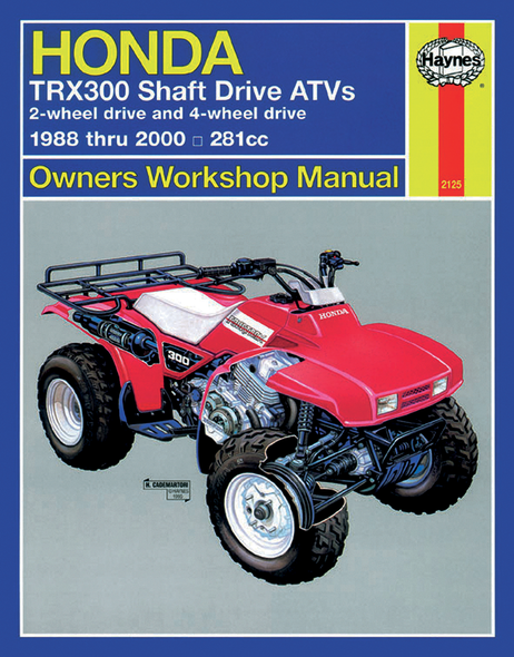 HAYNES Manual - Honda TRX300 2125