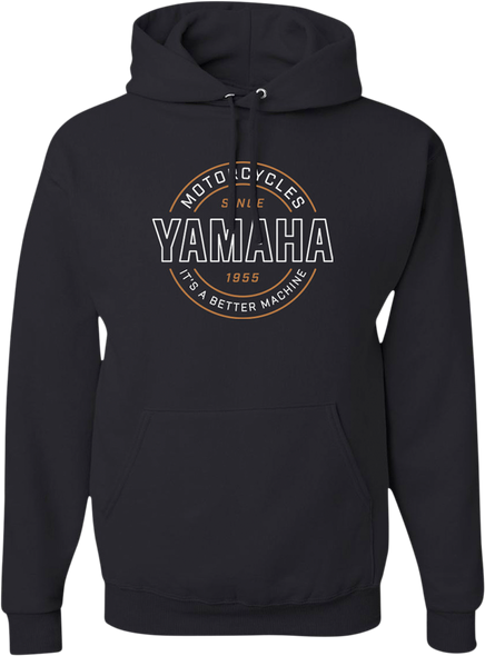 YAMAHA APPAREL Yamaha Better Machine Hoodie - Black - Small NP21S-M1972-S