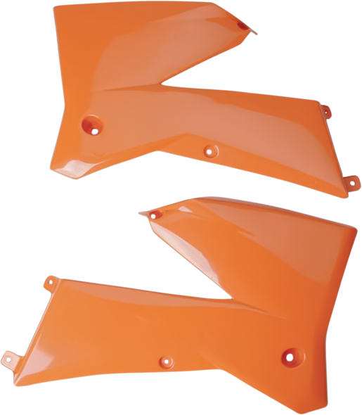 UFO Radiator Shrouds - Orange - KTM KT03084-127