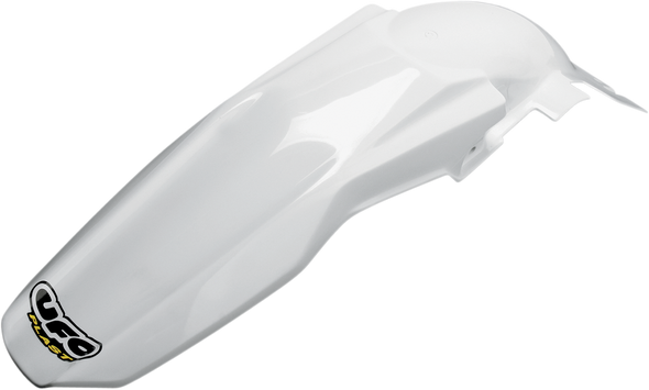 UFO MX Rear Fender - White - RMZ450 SU03912-041