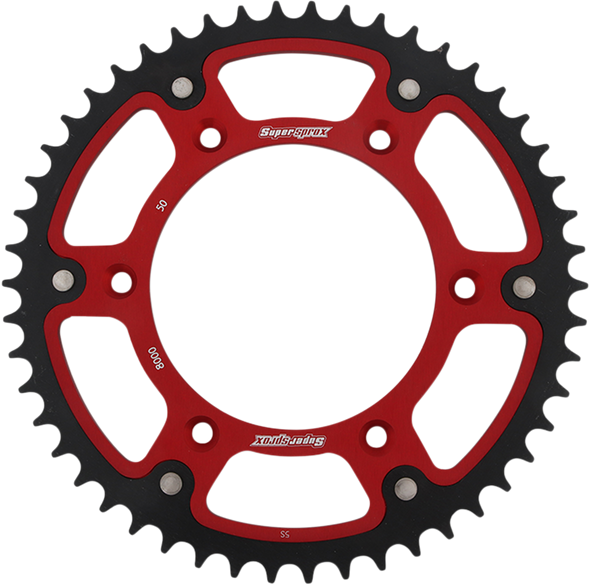 SUPERSPROX Stealth Rear Sprocket - 50-Tooth - Red - Beta RST-8000-50-RED