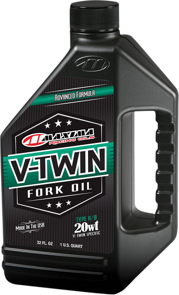 MAXIMA RACING OIL V-Twin Fork Oil - 20wt - 1  U.S. quart 50-03901