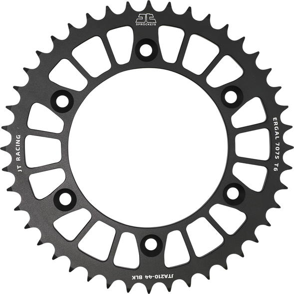 JT SPROCKETS Rear Sprocket - Honda - Black - 40 Tooth JTA210.40BLK