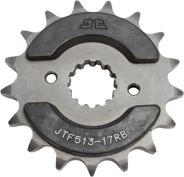 JT SPROCKETS Sprocket - Front - Kawasaki/Suzuki/Yamaha - 17-Tooth JTF513.17RB