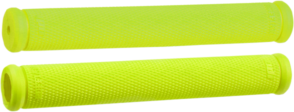 ODI Grips - Ruffian - 8" - Snow - Fluorescent Yellow N01RFFY