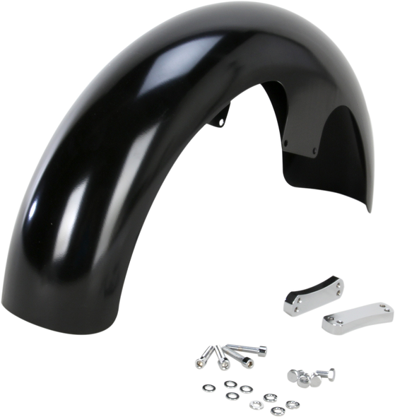 KLOCK WERKS Wrapper Fender Kit - Steel - Black - 16"-19" - FL -test KW050101042014