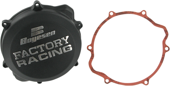 BOYESEN Clutch Cover - Black - CRF450 CC-06XB