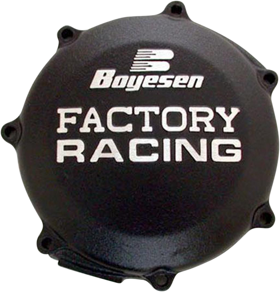 BOYESEN Clutch Cover - Black - Yamaha CC-37AB