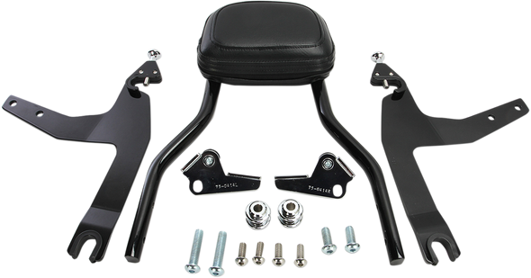 COBRA Backrest Kit - 14" - Black - Softail 602-2002B