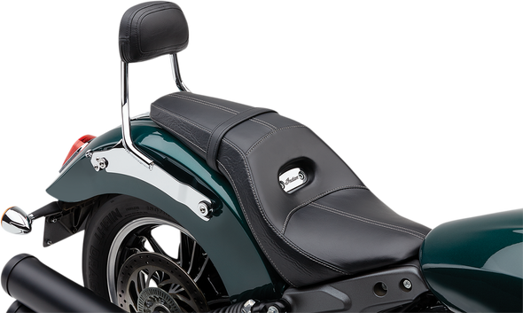 COBRA Mini Detachable Backrest - Chrome - Scout 502-2010