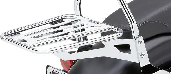 COBRA Sissy Bar Luggage Rack - Chrome - Tubular 602-3500