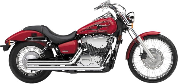 COBRA Streetrod Slashdown Exhaust - Chrome - VT750 1711T