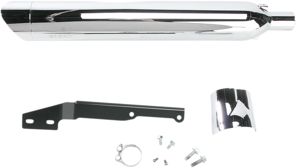 COBRA Scalloped Muffler - Chrome 2270