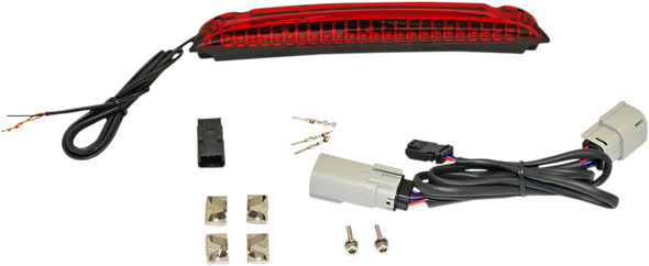 CUSTOM DYNAMICS Luggage Rack Light - Red CD-LR-04-R