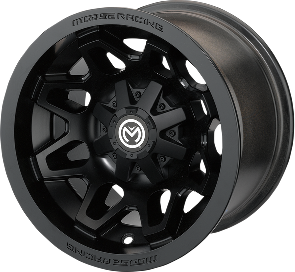 MOOSE UTILITY 416X Wheel - Front/Rear - Black - 12x8 - 4/110 - 4+4 416MO128110MB4