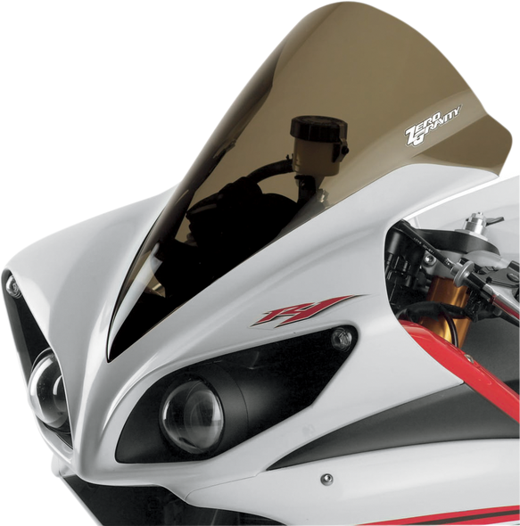 ZERO GRAVITY Corsa Windscreen - Smoke - R1 '09 24-541-02