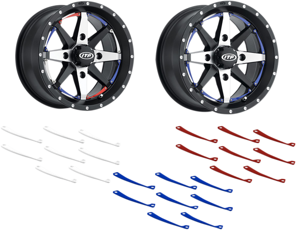 ITP Cyclone Wheel - Front/Rear - 14x7 - 4/110 - 5+2 1422304727B