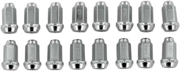 ITP Lug Nut - Chrome - 10 mm X 1.50 - 16 Pack ALUG17BX