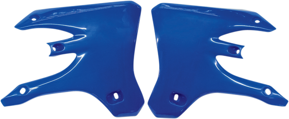 UFO Radiator Shrouds - Reflex Blue - Yamaha YA03861-089