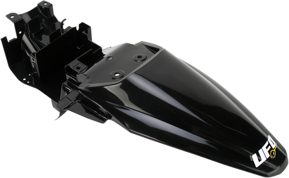 UFO MX Rear Fender - Black - KLX110 KA04715-001