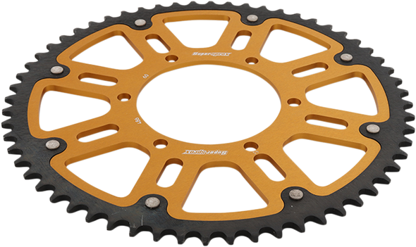 SUPERSPROX Stealth Rear Sprocket - 60-Tooth - Gold - Kawasaki RST-486-60-GLD