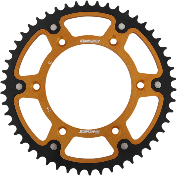 SUPERSPROX Stealth Rear Sprocket - 50-Tooth - Gold - Honda RST-210-50-GLD