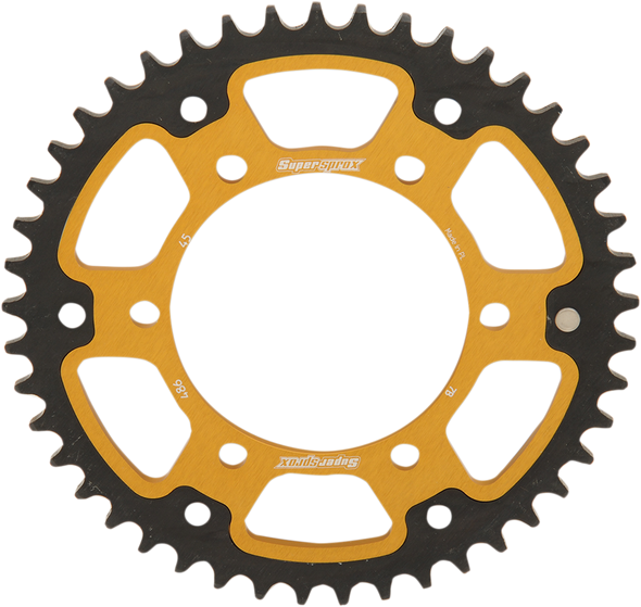 SUPERSPROX Stealth Rear Sprocket - 45-Tooth - Gold - Kawasaki RST-486-45-GLD