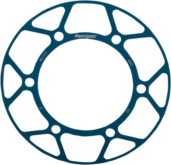 SUPERSPROX Edge Rear Sprocket Insert - Blue RACD48045BLU