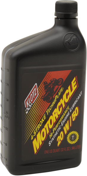 KLOTZ OIL Synthetic Engine Oil 20W-50 - 1 U.S. quart KL-850