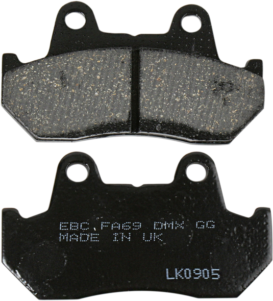 EBC Organic Brake Pads - Honda - FA69 FA69