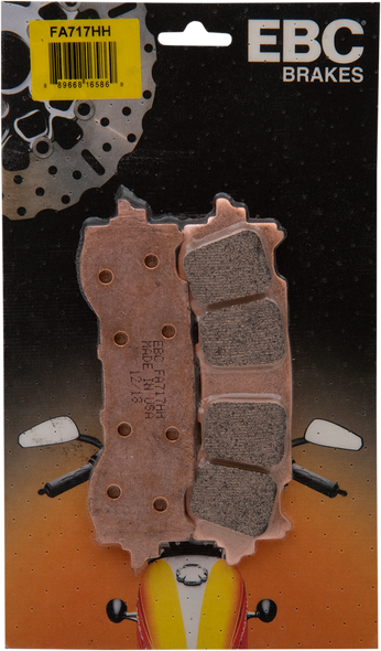 EBC Sintered Metal Brake Pads - FA717HH FA717HH