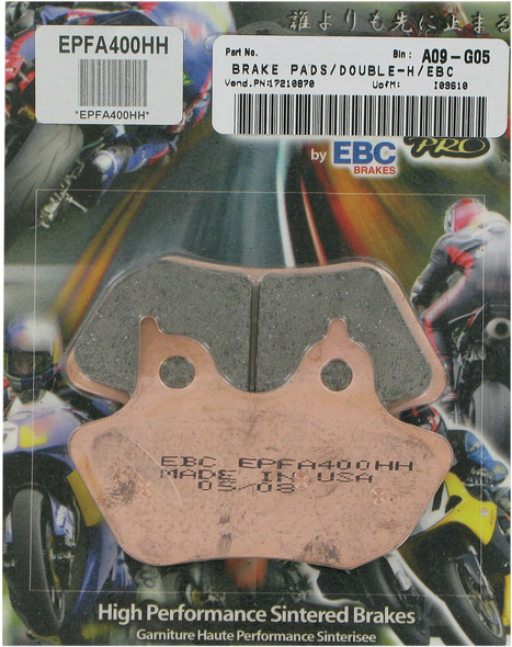 EBC Brake Pads - Harley-Davidson - EPFA400HH EPFA400HH