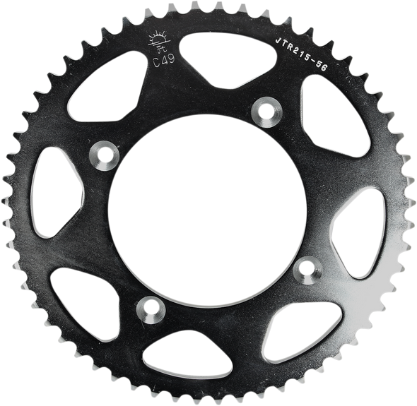 JT SPROCKETS Sprocket - Rear - Honda - 56-Tooth JTR215.56