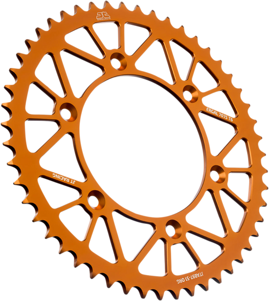 JT SPROCKETS Rear Sprocket - Orange - 51-Tooth JTA897.51ORG